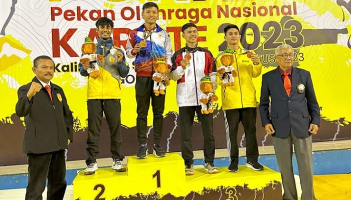 Atlet Karate Banggai Miftah Fauzan Tandjungbulu Raih Tiket PON XXI Aceh-Sumut 2024