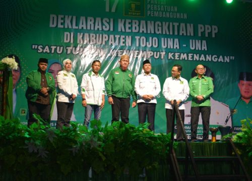 PPP Deklarasi di Kabupaten Touna, Muhammad Lahay Targetkan 7 Kursi di DPRD