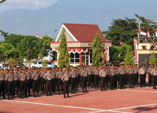 Pengamanan Kunjungan Presiden Jokowi di Palu, Polda Sulteng Kerahkan 1.023 Personil