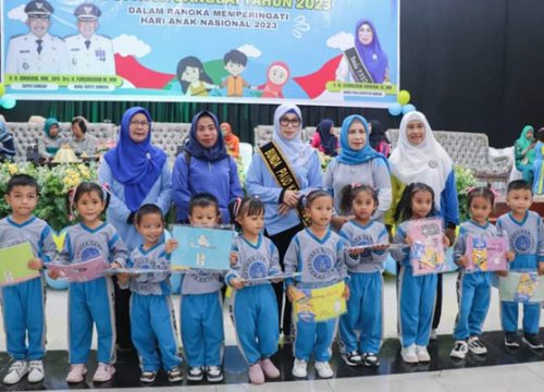 Peringatan Hari Anak Nasional di Luwuk Kabupaten Banggai