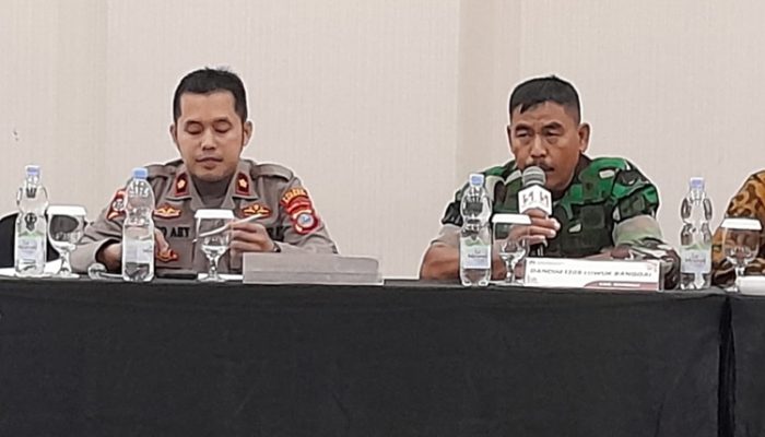 TNI dan Polri Ingatkan KPU Banggai Jangan Terlena