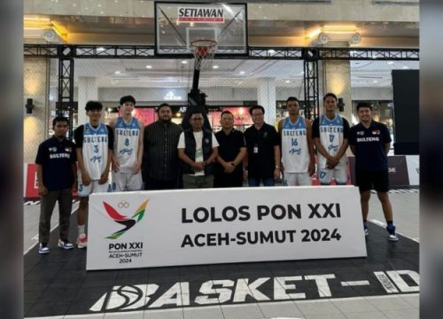 Selamat! Cabor Basket Sulteng Lolos PON Aceh-Sumatera Utara 2024