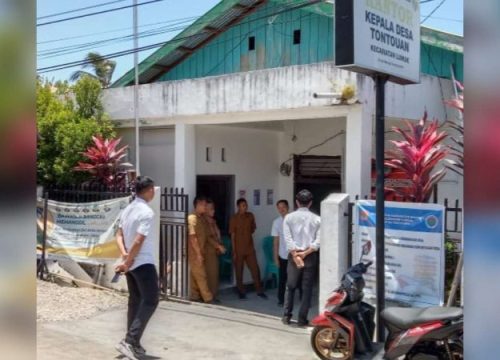 Tim Polda Sulteng Nilai Kampung Tangguh Bebas Narkoba Desa Tontouan Luwuk