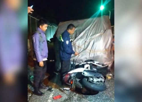 Karyawan PT PAU Tabrak Mobil Mogok di Jalan Lingkar DSLNG Batui, Korban Luka Berat