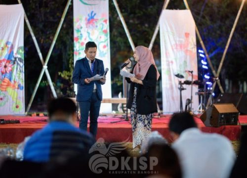 Festival Sastra Banggai Narasi ke 7 Dimulai di RTH Teluk Lalong Luwuk