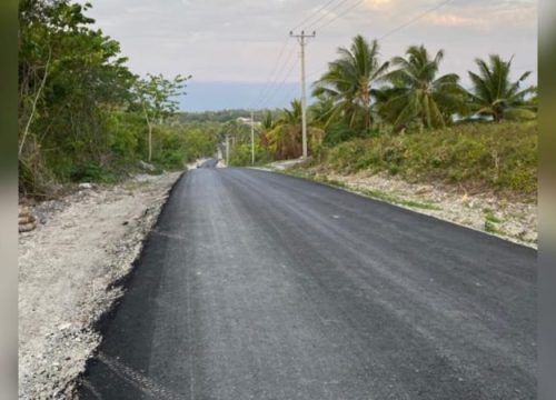 PUPR Banggai Tuntaskan Sejumlah Rehabilitasi Jalan dalam Kota Kecamatan
