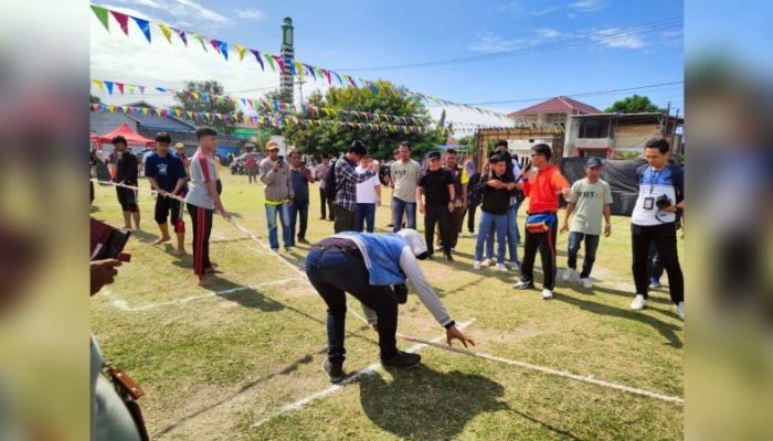 Dispora Kota Palu Sulteng Semarakkan Olahraga Tradisional