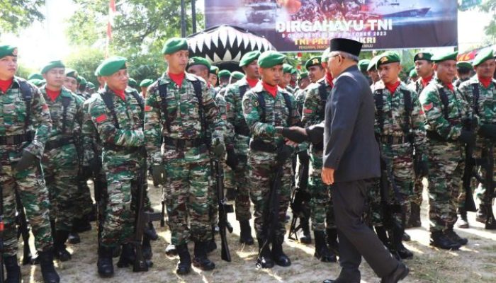 Wabup Banggai: Semoga TNI Selalu Jaya Menjalankan Tugas Negara