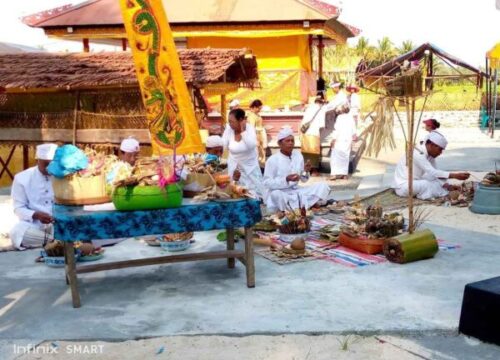 Pemangku Agama Hindu Simpang Raya Apresiasi PT KFM : Sangat Membantu Umat