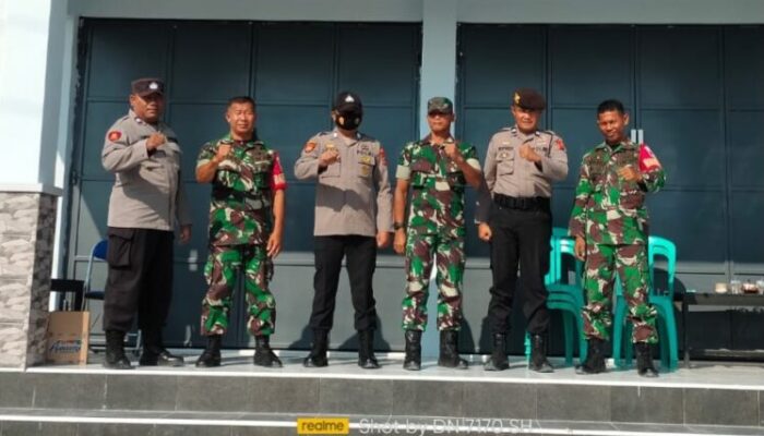 TNI dan Polri Jaga Ketat Gudang KPU Banggai