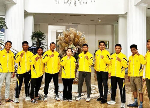 Imelda Liliana Muhidin Tinjau Atlet Wushu BK PON di Bogor