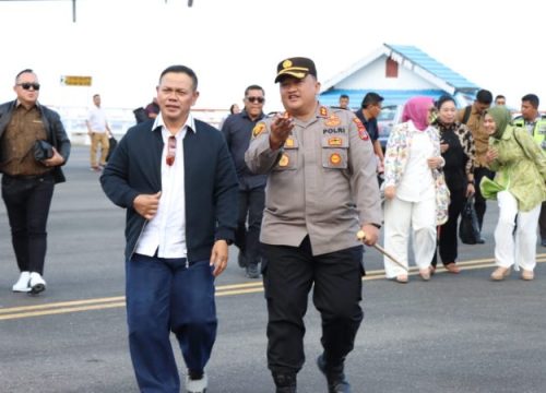 Kapolda Sulteng Irjen Pol Agus Nugroho Bertandang ke Luwuk Kabupaten Banggai
