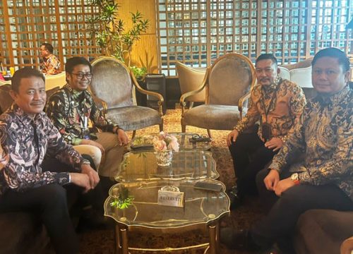 Gandeng Kepala DKISP Banggai, Bupati Amirudin Hadiri Rakornas Kolaborasi Implementasi SPBE di Jakarta