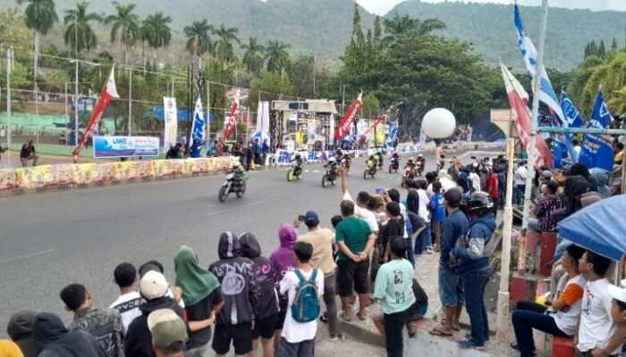 Kejuaraan Balap Motor Maleo Cup Race 2023 di Luwuk