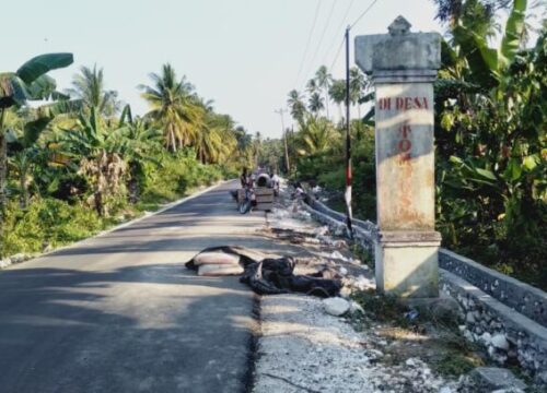 Proyek Inpres Jalan Daerah Ruas Balantak-Bonebobakal di Banggai Diprediksi Rampung Lebih Awal