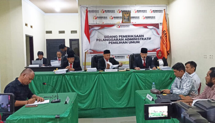 Sidang Ketiga Dugaan Pelanggaran Administrasi Pemilu, Dua Saksi Sudutkan KPU Banggai