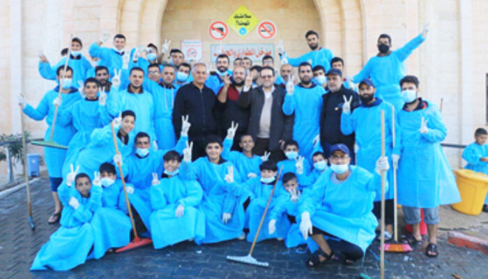 Warga Gaza Sukarela Bersihkan Rumah Sakit Indonesia