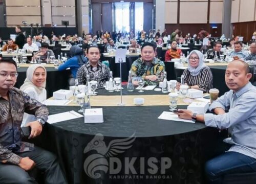 Wakili Bupati, Kepala DKISP Banggai Hadiri Forum Smart City Nasional