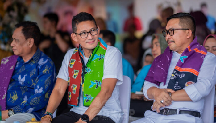 Menparekraf Sandiaga Uno Sebut Festival Tumpe di Banggai Terbaik di Indonesia