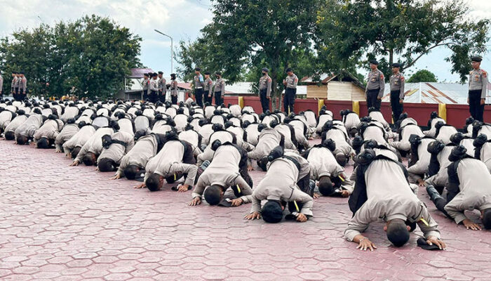 Selama 2 Bulan, 172 Bintara Remaja Polda Sulteng Orientasi dan Pemantapan Tugas