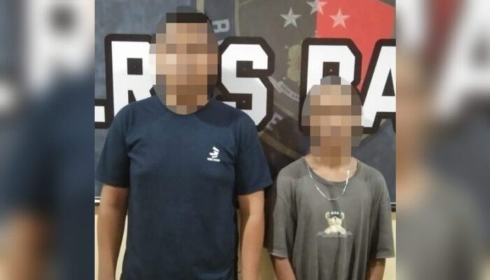 Mencuri HP, Dua Pria Ditangkap Personel Polres Banggai