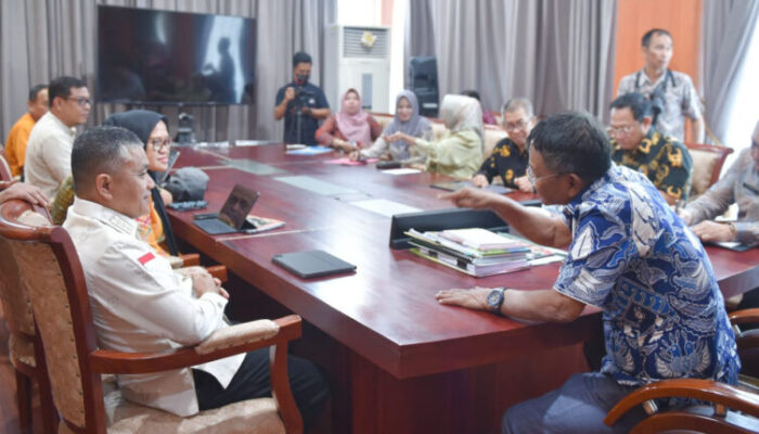 Bahas Beragam Soal Kota Palu, Walikota Hadiyanto Temui Gubernur Sulteng Rusdy Mastura