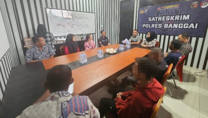 Polres Banggai Diversi Kasus Penganiayaan Melibatkan Anak Dibawah Umur