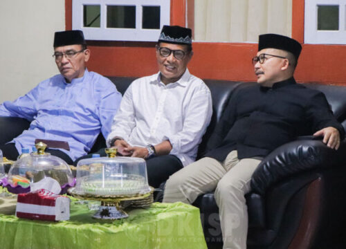 Wakili Bupati Amirudin, Alfian Djibran Beri Sambutan pada Malam Takziah ke 7 Kepala Kemenag Banggai