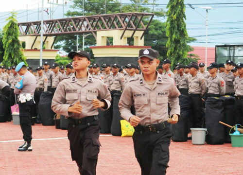 Hasil dari Pendidikan Bintara dan Tamtama 2023, Polda Sulteng Ketambahan 300 Personel Polri