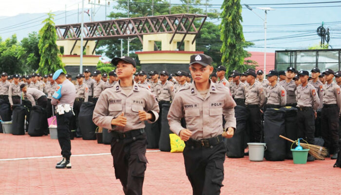 Hasil dari Pendidikan Bintara dan Tamtama 2023, Polda Sulteng Ketambahan 300 Personel Polri