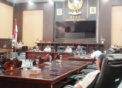 DPRD Banggai Gelar Rapat Harmonisasi Rancangan Perbub Tentang Perjalanan Dinas