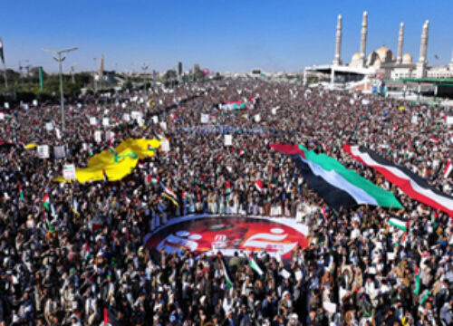 Ribuan Warga Yaman Gelar Demonstrasi Pembebasan dan Jihad Suci untuk Palestina