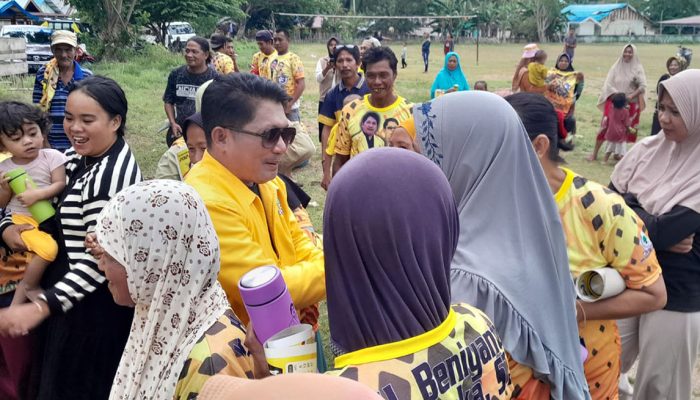 Pintu Ketua Golkar Banggai Beniyanto Tamoreka ke Parlemen Senayan Terbuka Lebar