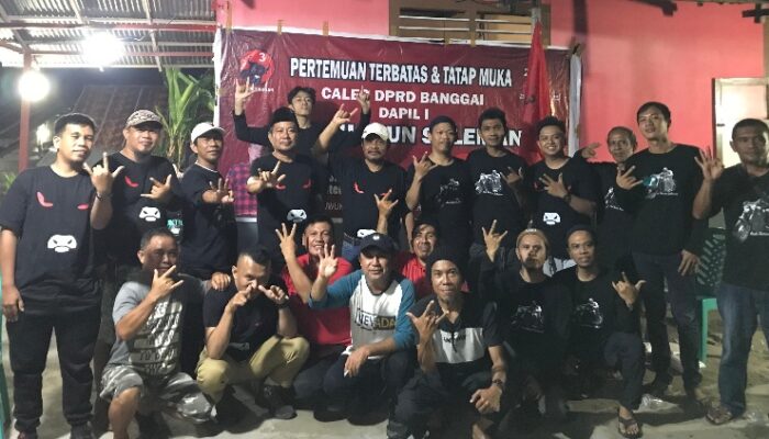 Caleg PDIP Dapil 1 Banggai Rudi Harun Suleman Ungguli Sementara Incumbent