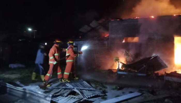 Rumah Pensiunan ASN di Toili Banggai Ludes Terbakar, Kerugian Ditaksir 40 Juta