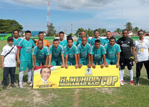 U-40 Muhidin Cup di Ampana, Masjid Daarussalam FC Luwuk Kalahkan FLC Poso 3-1