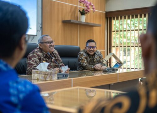 Bupati Banggai Audiensi dengan Ketua STPN Yogyakarta