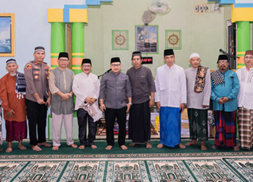 Hari ke 3 Safari Ramadhan Pemda Banggai, Giliran Masjid Al-Ikhlas Balantak dapat Dana Hibah