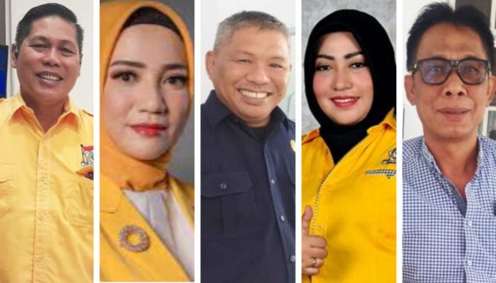 Lima Caleg Peraih Suara Terbanyak di Banggai, Empat dari Golkar Satu Mantan Kader Beringin