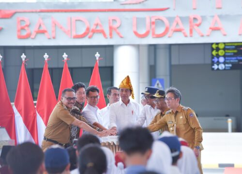 Kunjungi Sulteng, Presiden Jokowi Resmikan Empat Bandara
