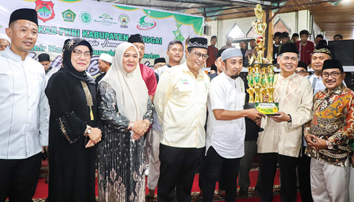 Dua Kali Juara Lomba Takbiran, Masjid Al Ilham Bungin Rebut Piala Bupati Banggai