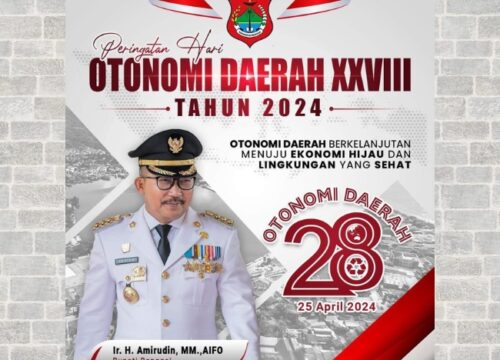 Iklan Hari OTDA ke 28 Bupati Banggai