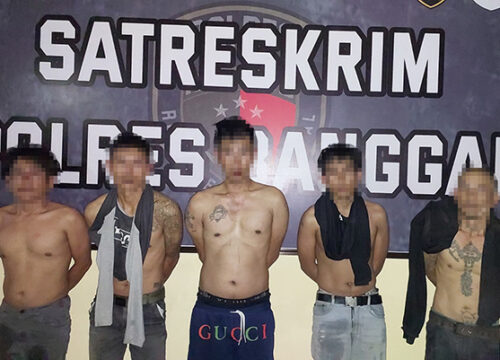 Lima Pelaku Pencurian Sarang Wallet Antar Provinsi Diringkus di Luwuk Utara