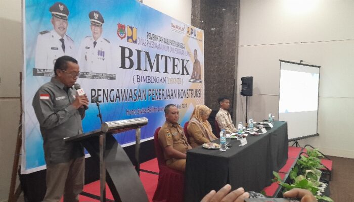 Bimtek Pengawasan Pekerjaan Konstruksi di Banggai Hadirkan Narasumber Kementerian PUPR