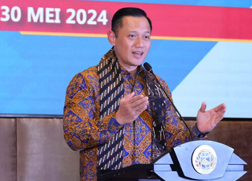Menteri ATR/BPN AHY Deklarasikan 14 Kota Lengkap di Tujuh Provinsi