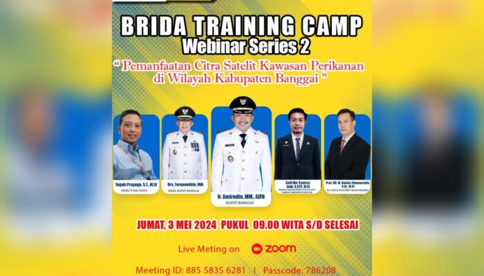 BRIDA Banggai Gelar Webinar Bersama Badan Riset dan Inovasi Nasional RI