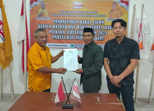 Cabup Banggai Amirudin Siap Mengikuti Fit and Proper Tes di DPD Hanura Sulteng