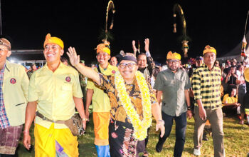 Bupati Banggai Amirudin Menutup Festival Ogoh-Ogoh dan Festival Budaya di Toili