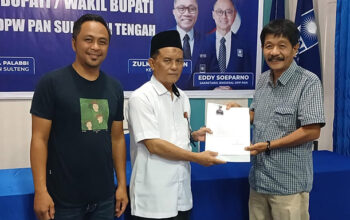 Cabup Banggai Asal Partai Gerindra Sulianti Murad Daftar di PAN Sulteng