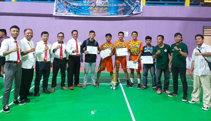 Seleksi Popda 2024 di Luwuk, Tim Sepak Takraw SMAN 1 Batui Jawara